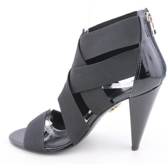 •Pour La Victoire• Caitlin Strappy Heels in Black - Picture 2 of 8